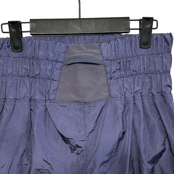 Free People FP Movement The Way Home Shorts Women's Sz M Purple High Rise - Picture 5 of 7